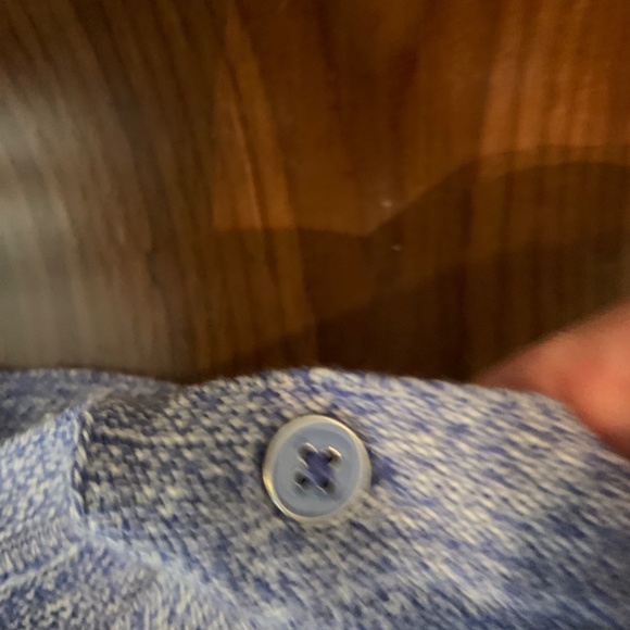 Talbots cotton and‎ rayon button sleeve sweater. Worn about twice - Picture 5 of 5